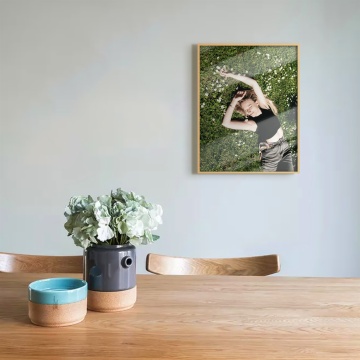 Custom Full-frame decorative painting on fine art paper metal frame for hotel home office wall decoration