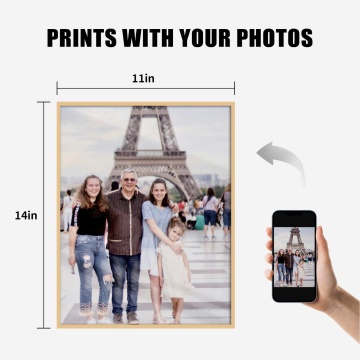 Custom Full-frame decorative painting on fine art paper metal frame for hotel home office wall decoration