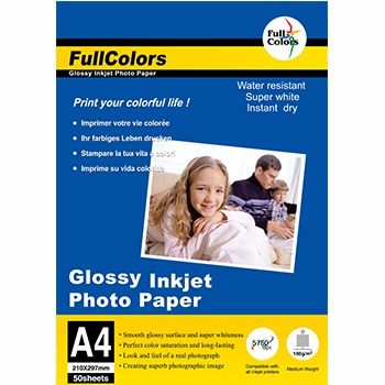 Premium High Glossy Photo Paper A4 Double Side - China Paper, Office Supply