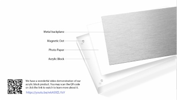 KODAK Crystal Photo Frame Kit