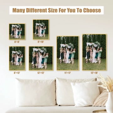 Custom Wall Art Canvas Painting Artwork  Metal Framed for Living Room Bedroom Bathroom Dinning Room Home Office Wall Décor